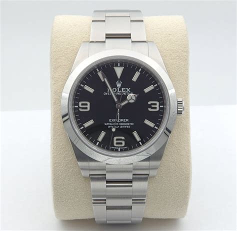 rolex explorer 39 vs 40|rolex explorer 39mm for sale.